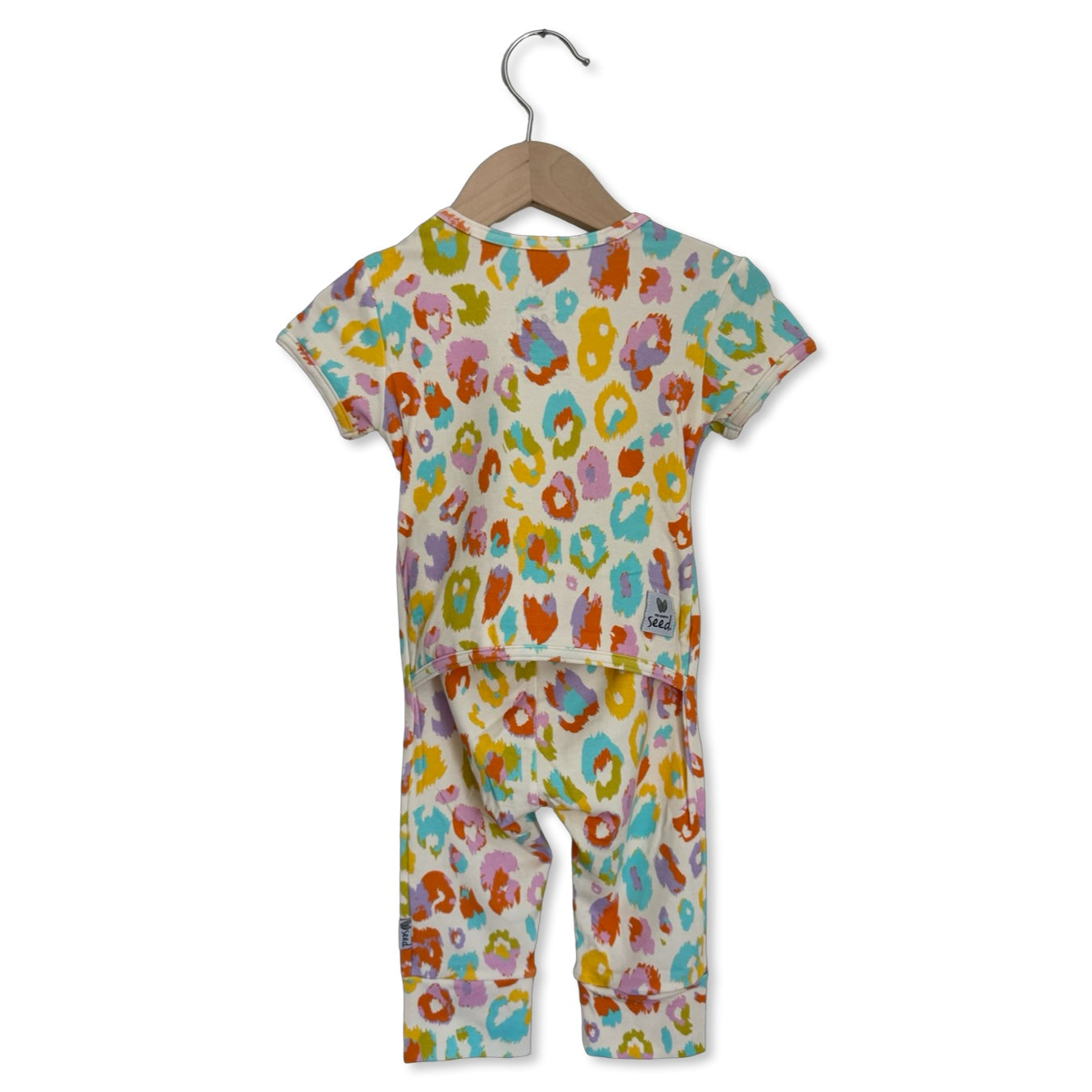 Color Me Wild Short Long Romper Luxe Edition | Cotton Bamboo Blend