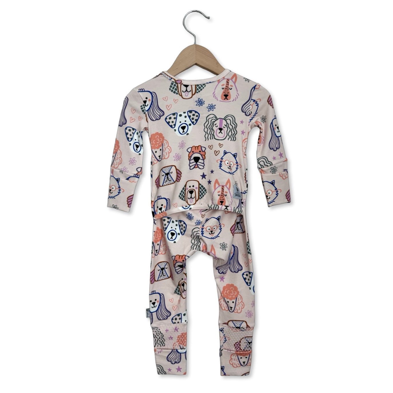 Puppy Parade Kid's Day to Night Romper Luxe Edition | Cotton Bamboo Blend