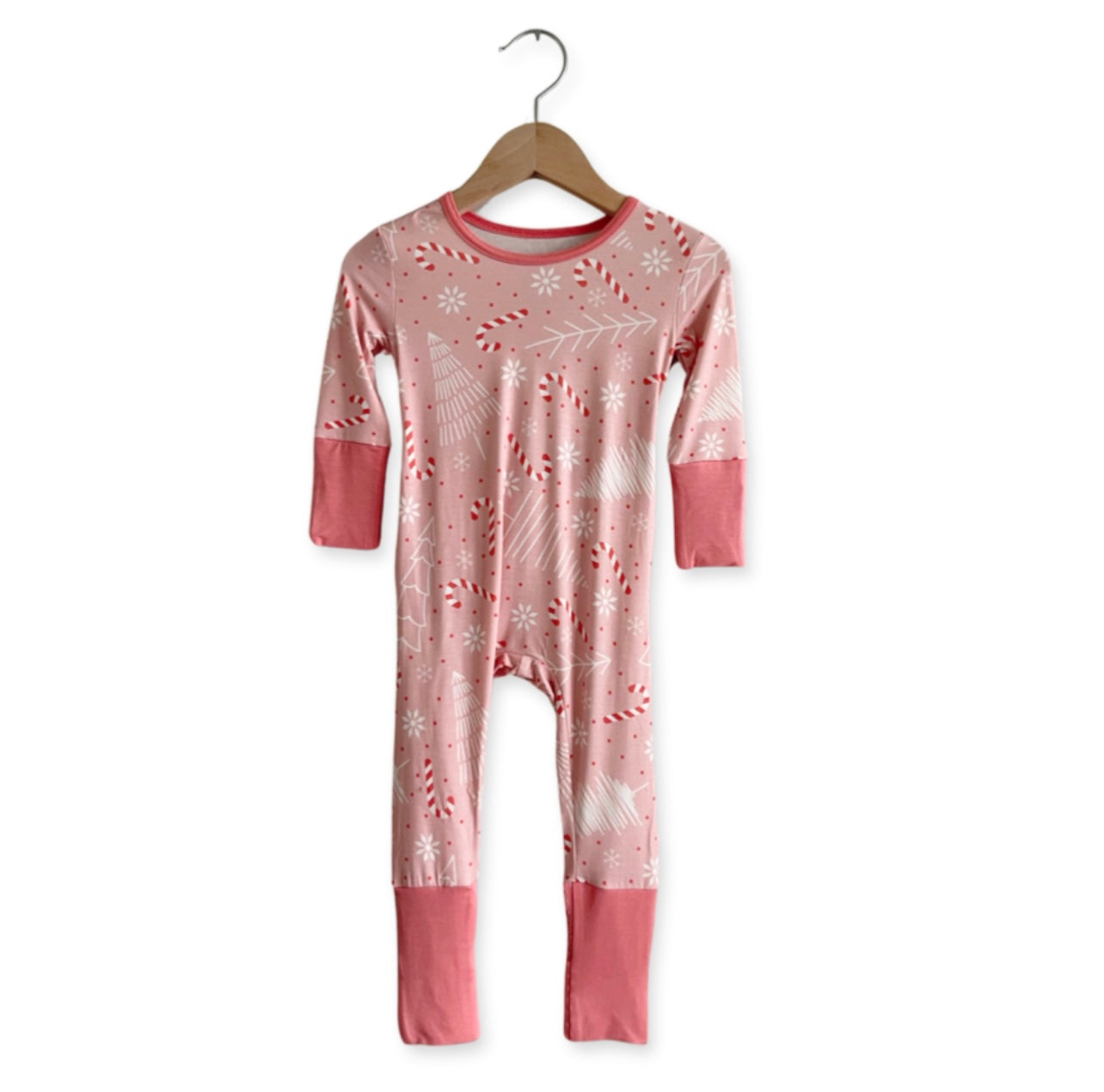 Candy Cane Lane At Your Leisure Essential Adult Romper- 3X-5X