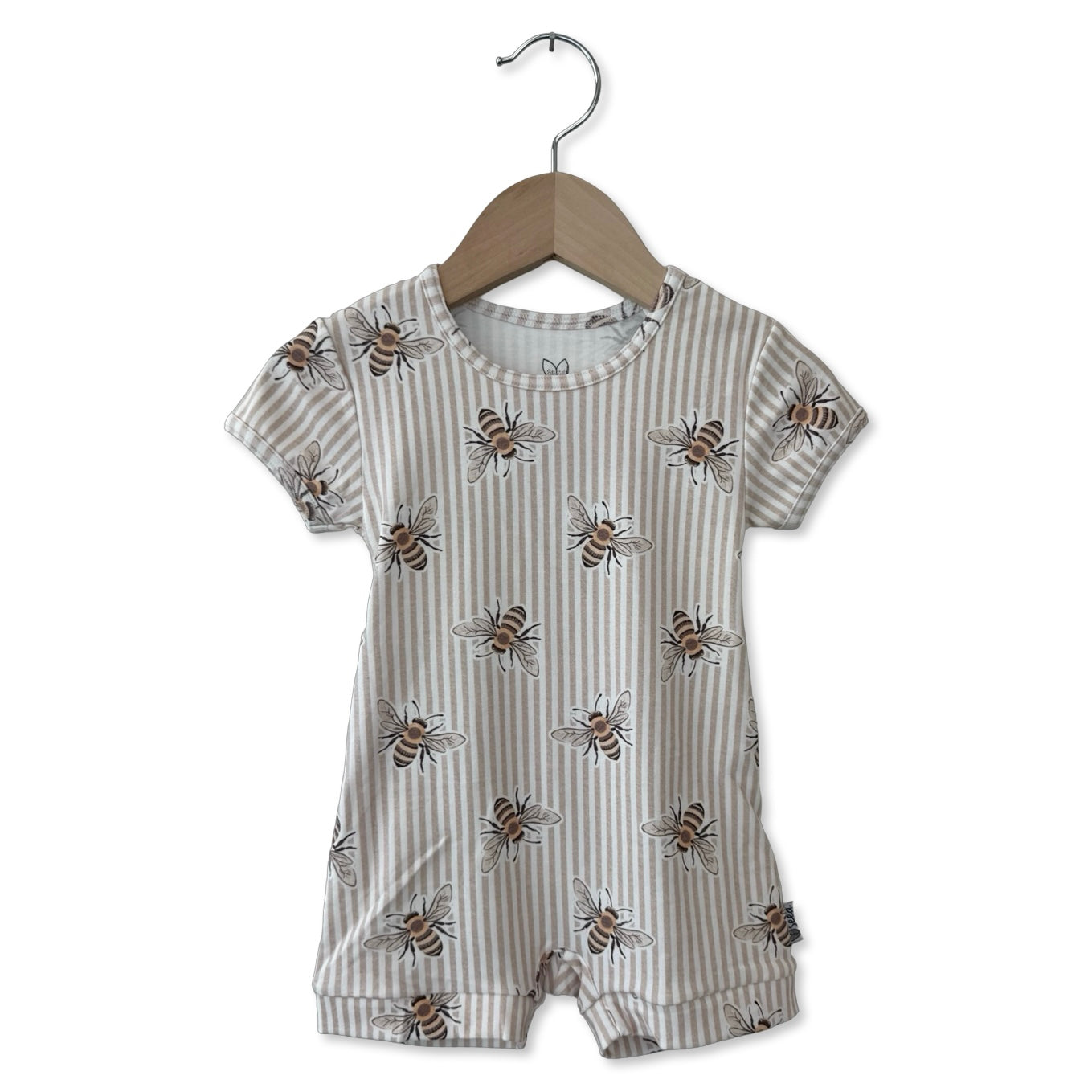 Bee Sweet Shorty Romper Luxe Edition | Cotton Bamboo Blend