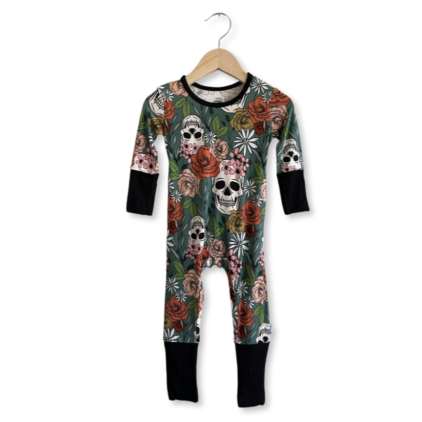 Sweet & Skully Kid's Day to Night Romper