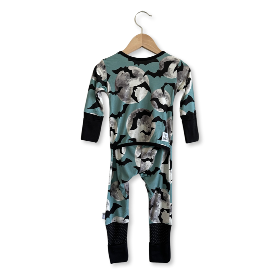 Go Bat to Sleep Kid's Day to Night Romper