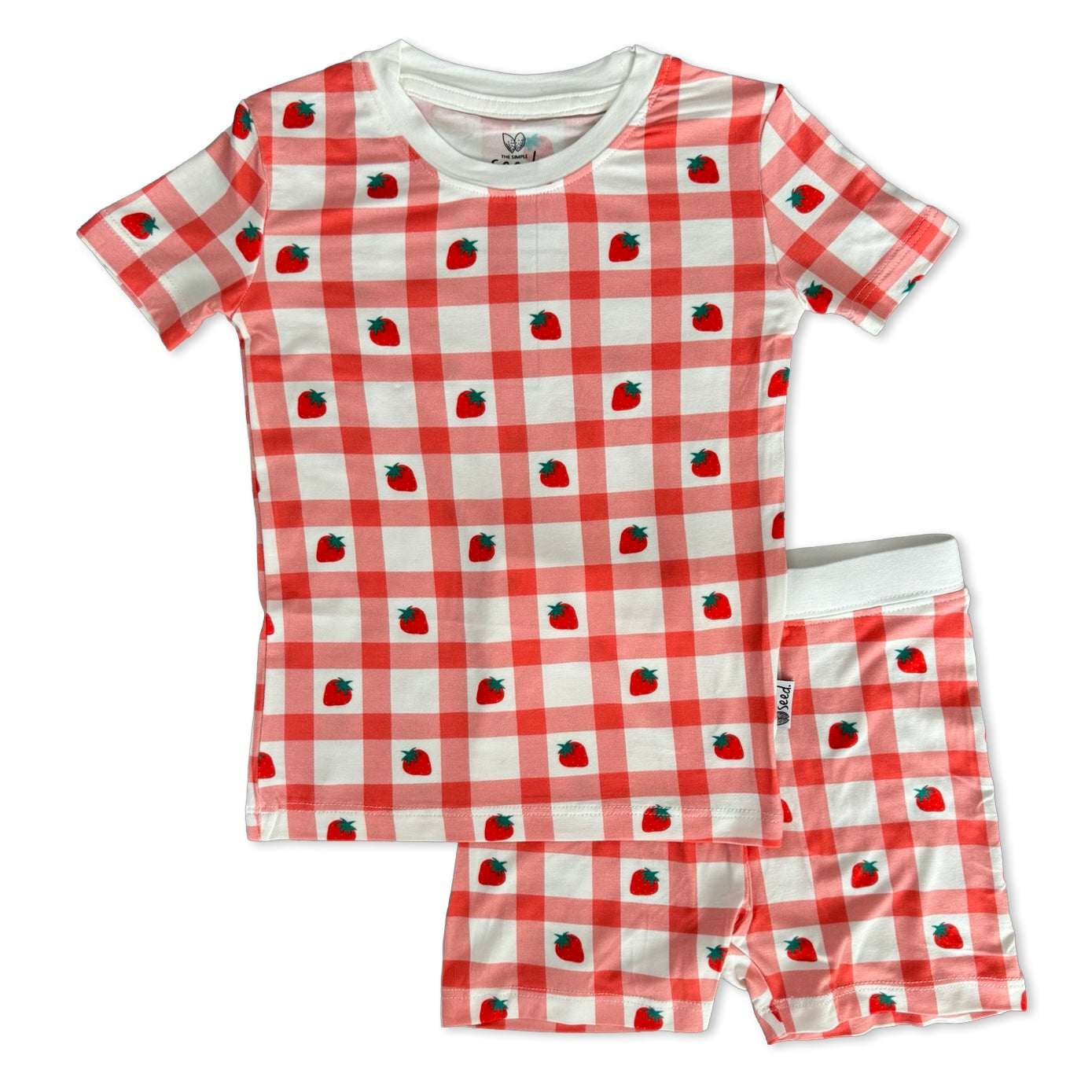 Strawberry Shortcake Two Piece Kid's Short Jammie Set (6-12/14)