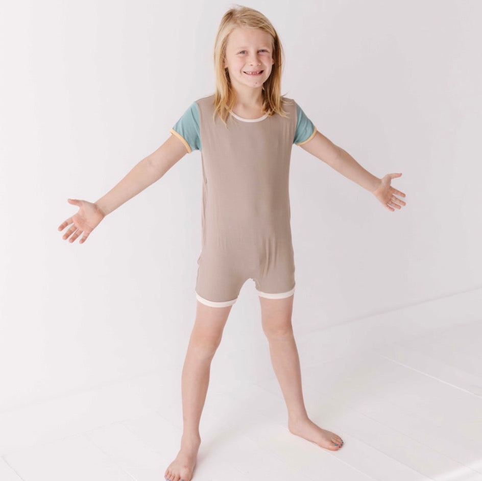 Moss and Mellow Kid's Shorty Romper