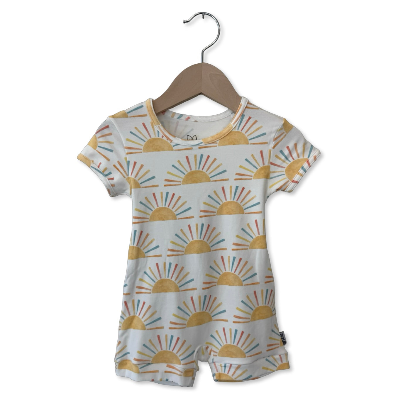 You Are My Sunshine Shorty Romper Luxe Edition | Cotton Bamboo Blend