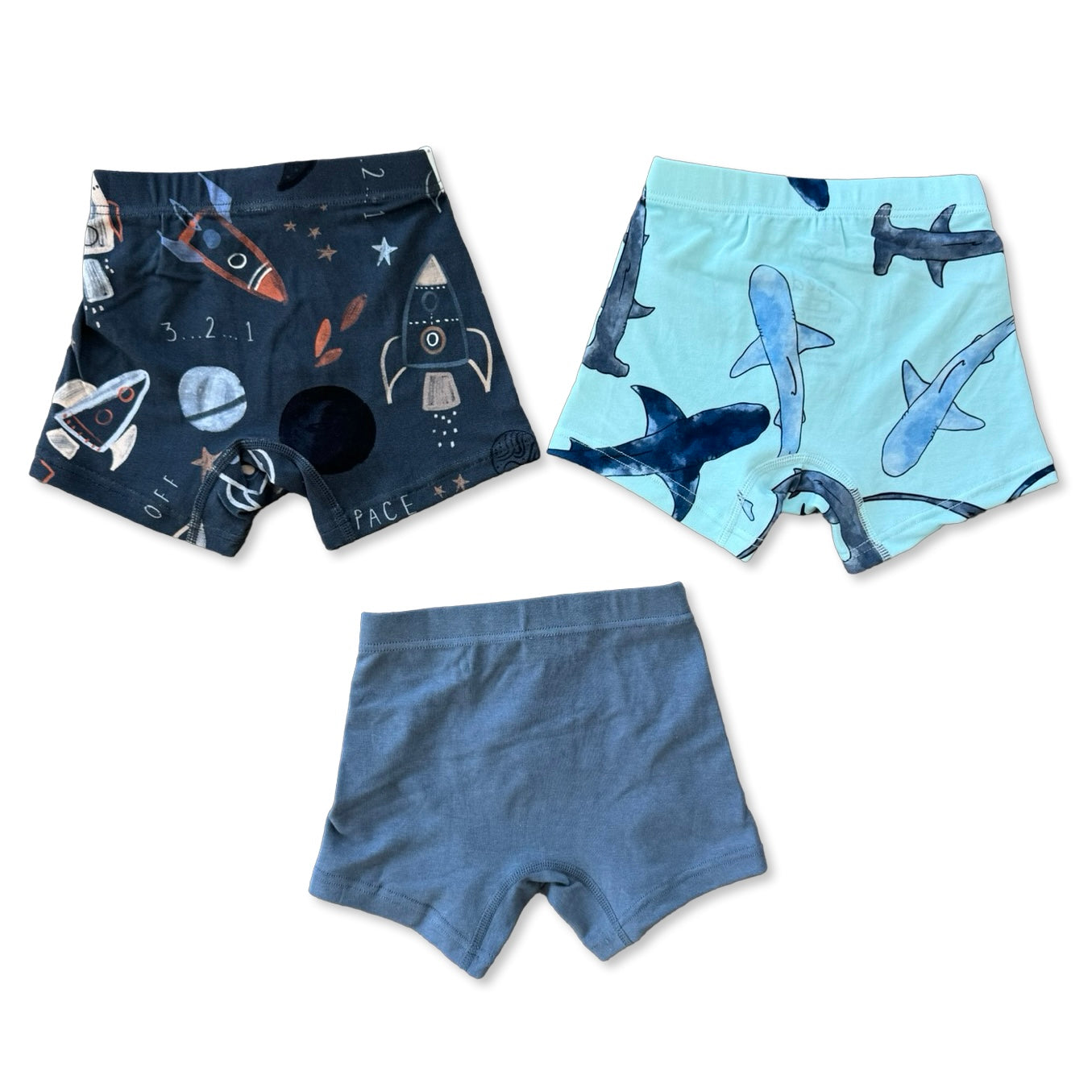 SHARK BLAST BOY'S BRIEFS- 3 PACK