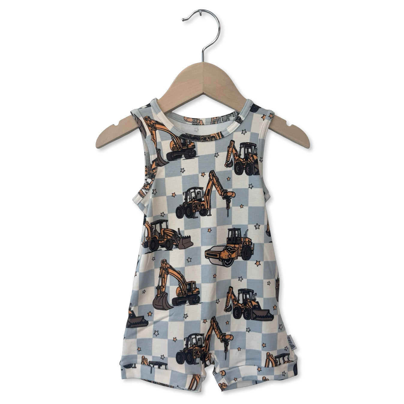 Dirt & Digs Sleeveless Shorty Romper Luxe Edition | Cotton Bamboo Blend