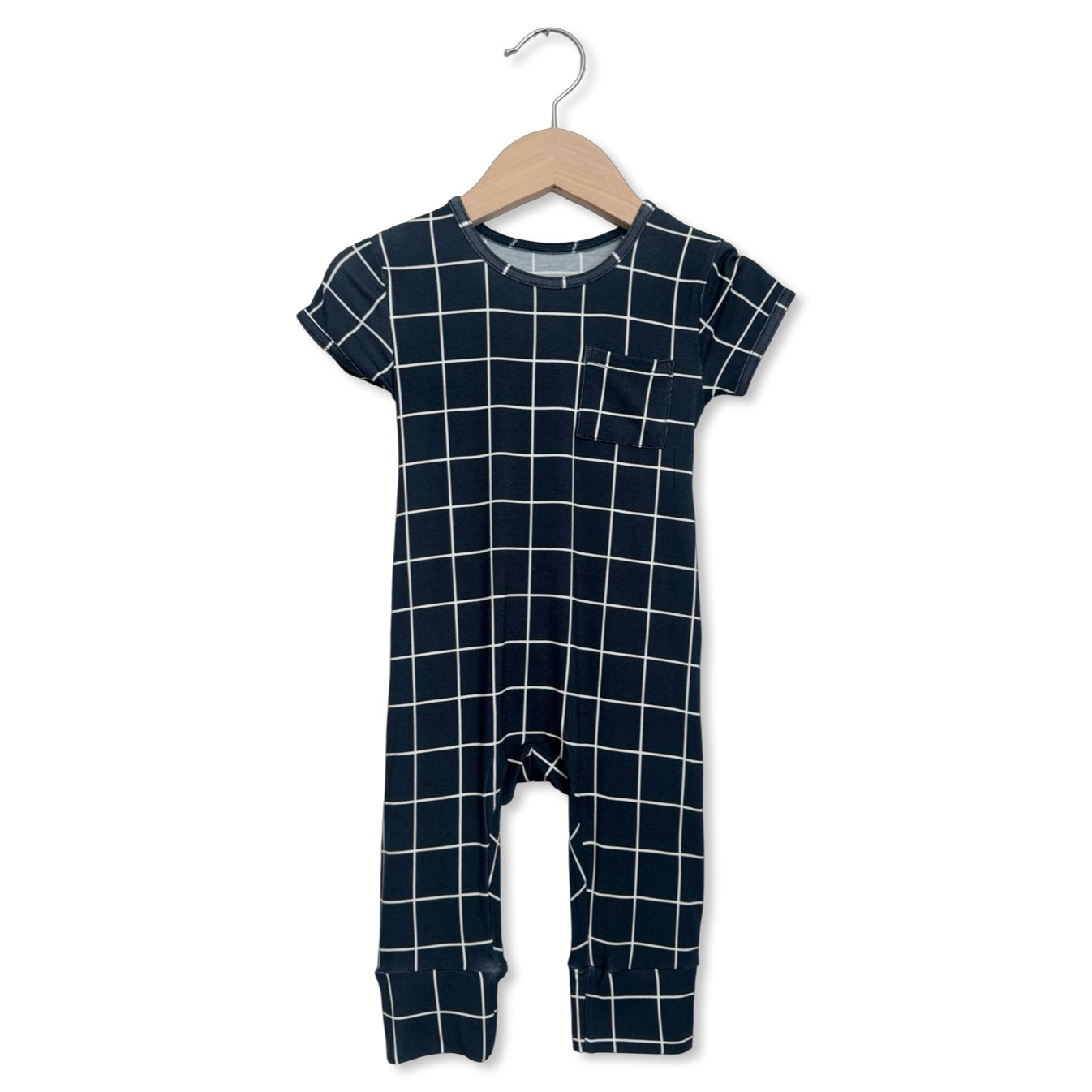 Fine Lines Short Long Romper