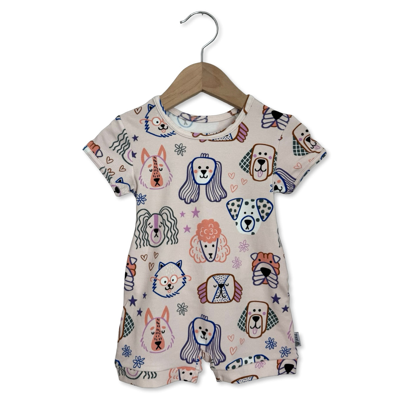 Puppy Parade Shorty Romper Luxe Edition | Cotton Bamboo Blend