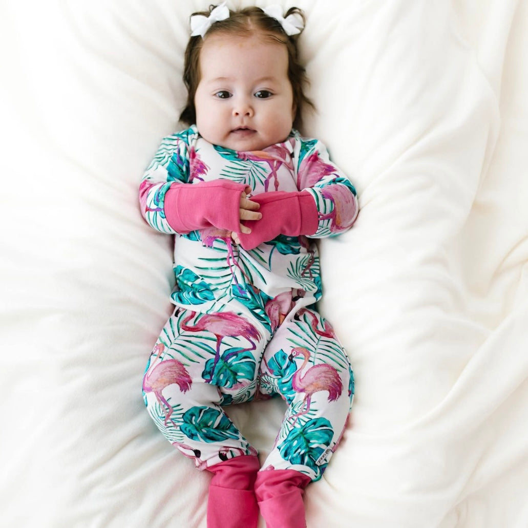 Flamingo Day to Night Romper