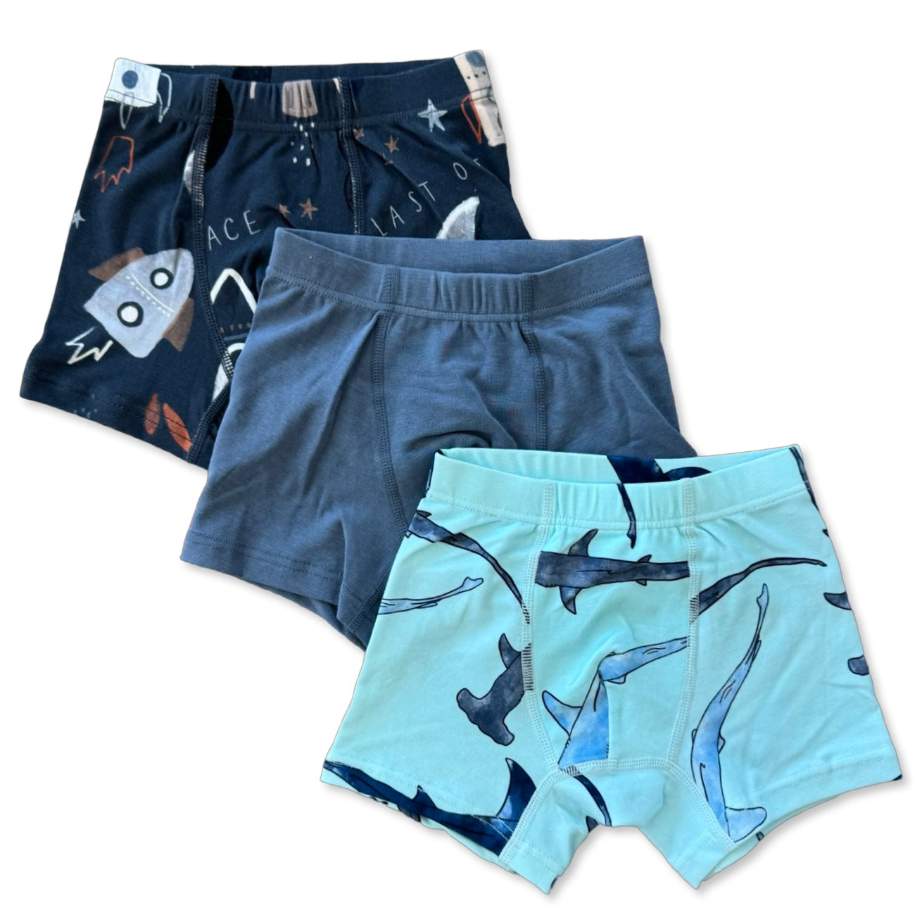 SHARK BLAST BOY'S BRIEFS- 3 PACK