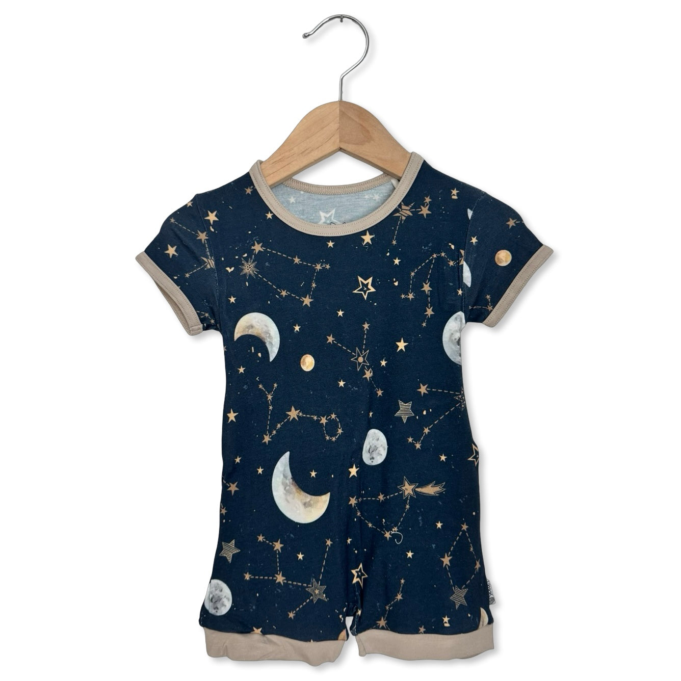 Starry Night Shorty Romper