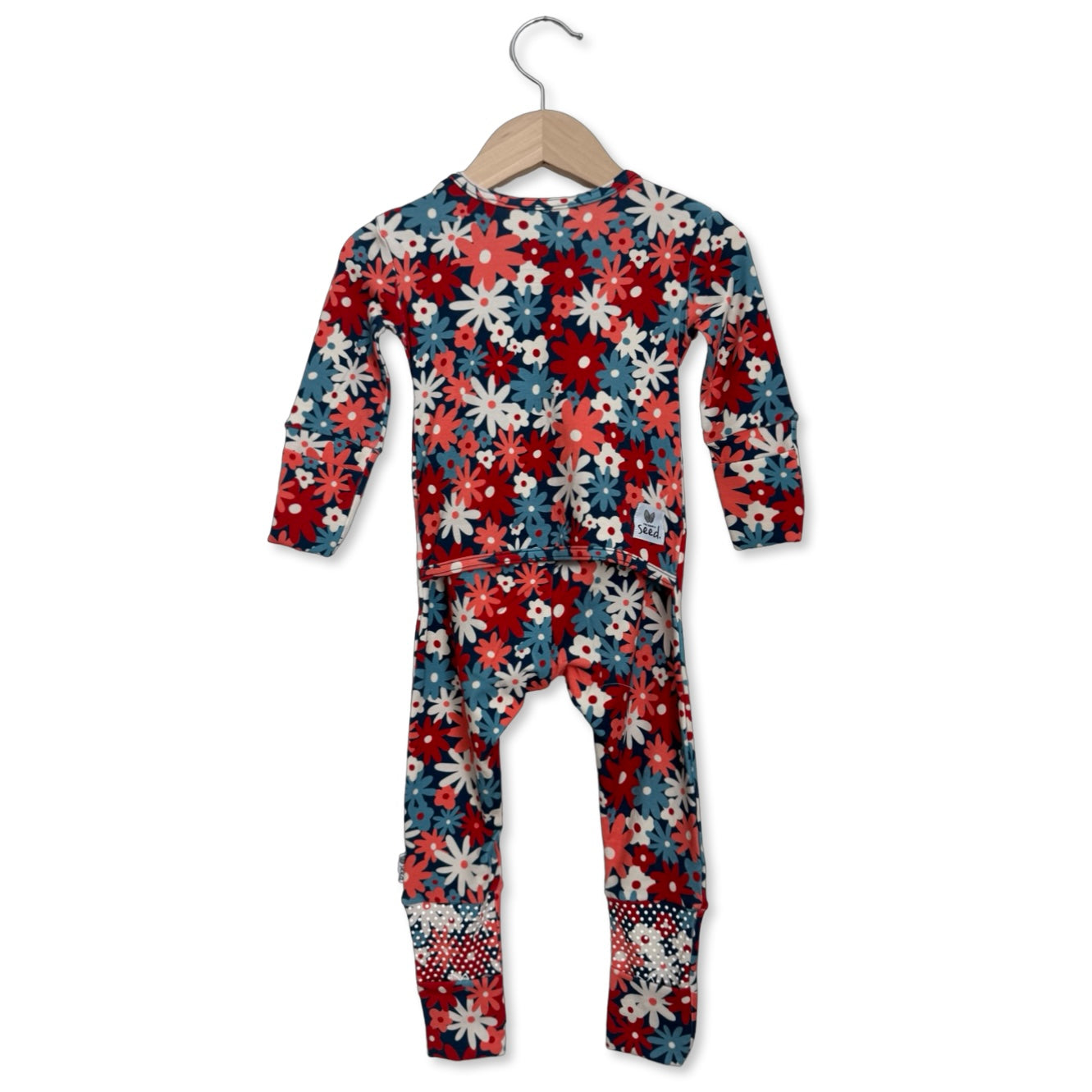 Freedom Floral Day to Night Romper Luxe Edition | Cotton Bamboo Blend