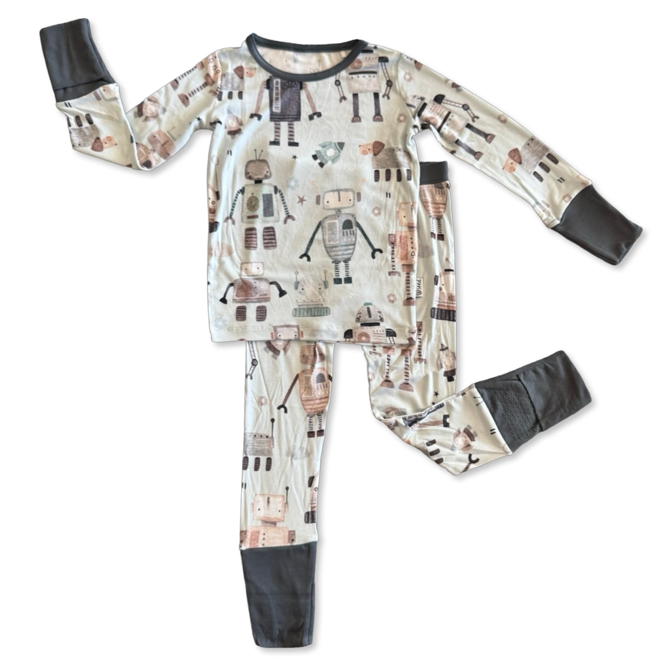 Bot Buddies All Wrapped Up Kid's Two Piece Jammie Set