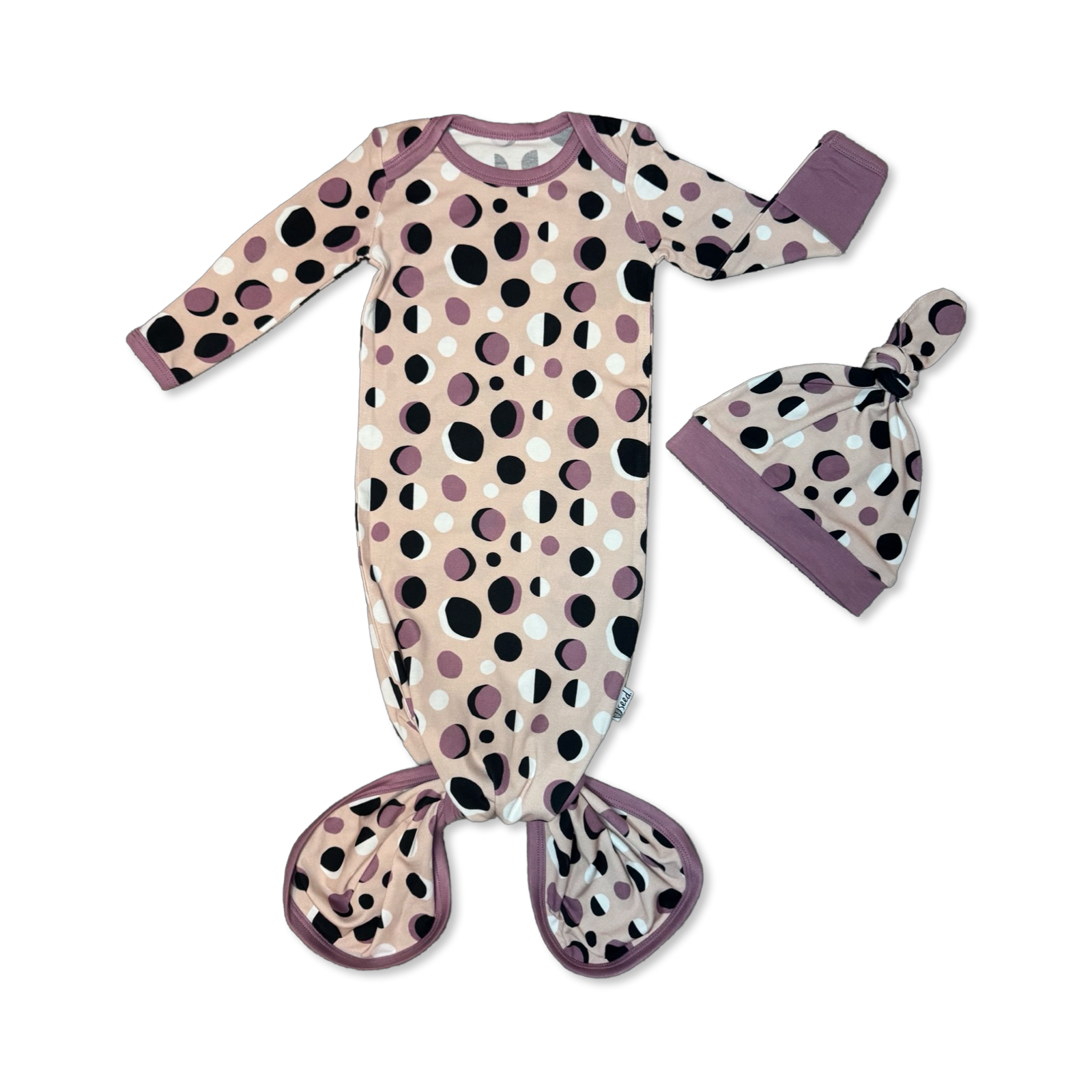 What’s Poppin’ Knotted Gown & Beanie