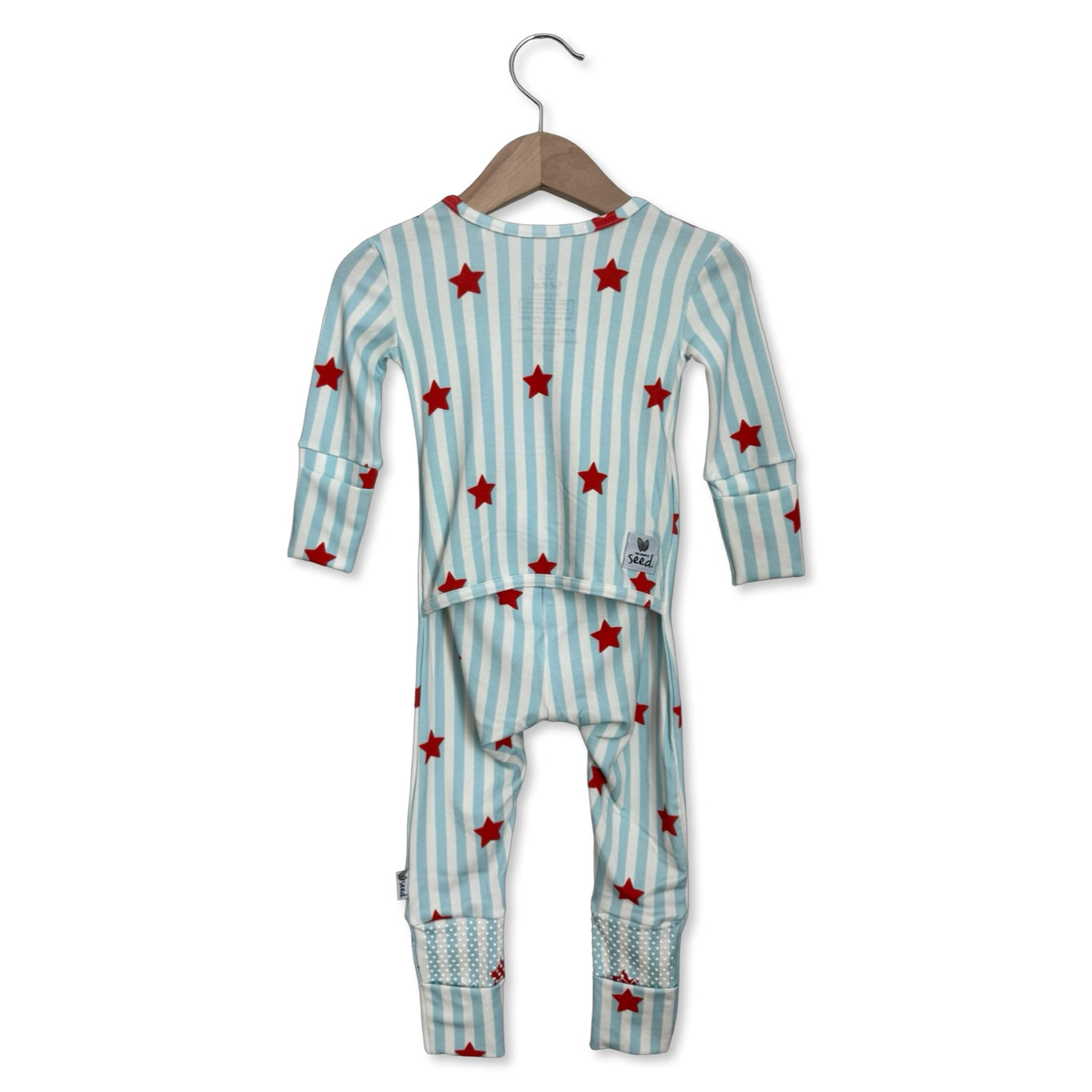 Stars & Stripes Day to Night Romper Luxe Edition | Cotton Bamboo Blend