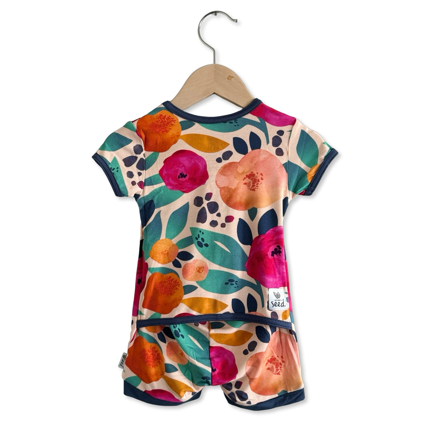 In Full Bloom Shorty Romper