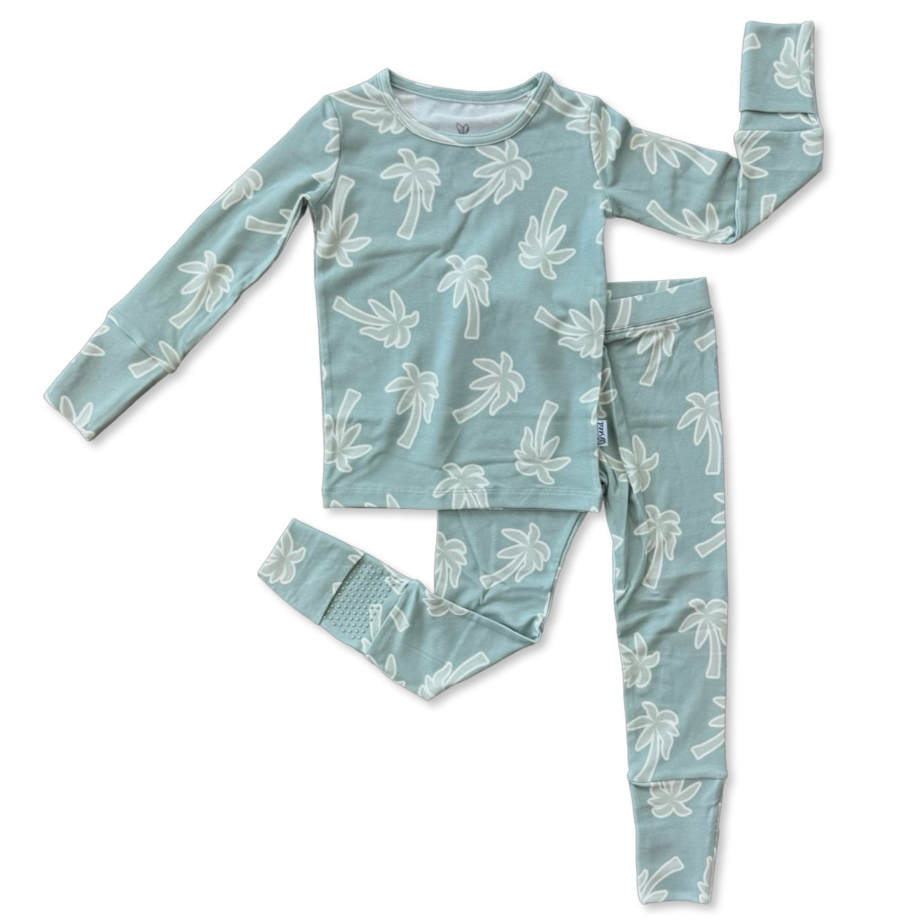 Keep Palm and Carry On All Wrapped Up Kid's Two Piece Jammie Set