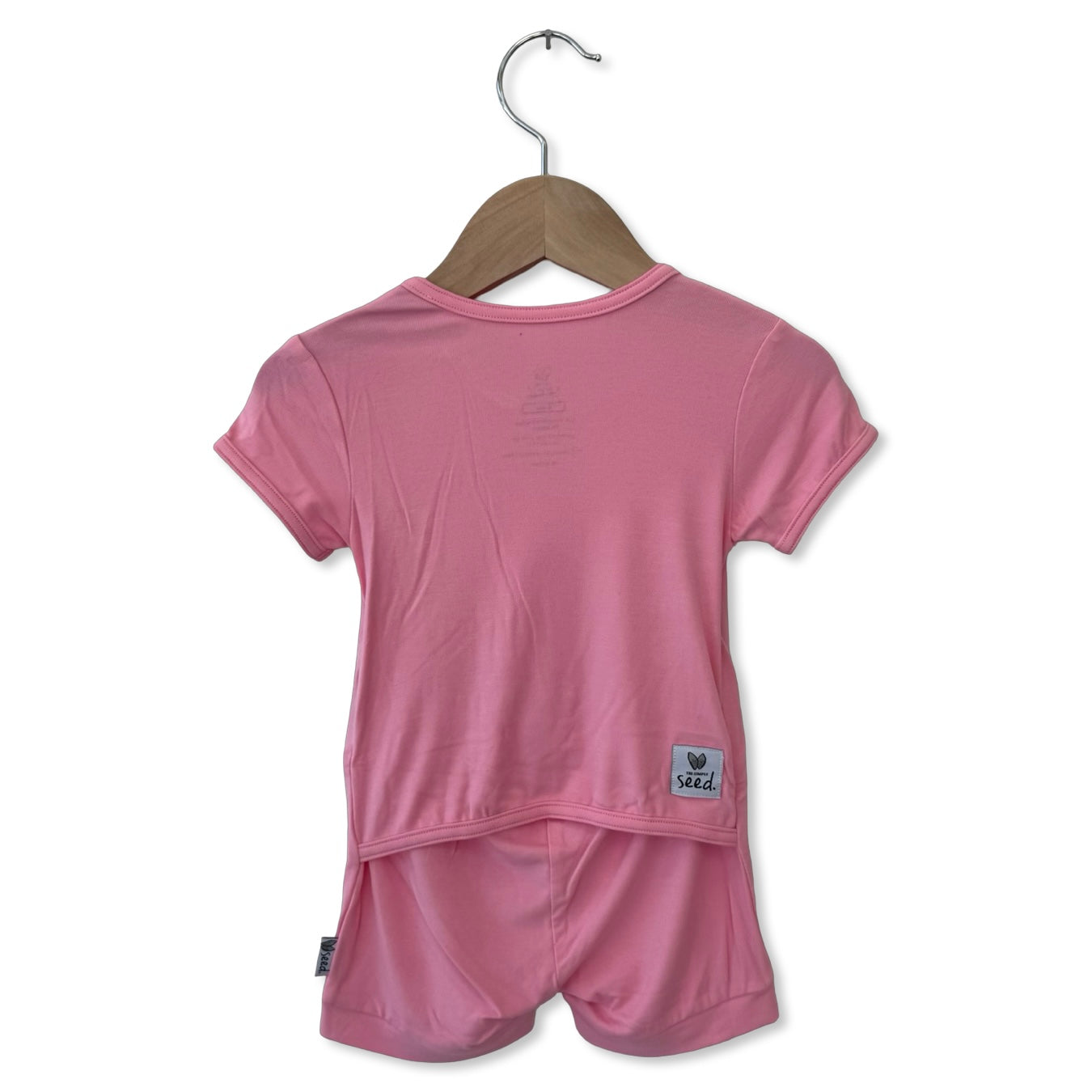 Pretty In Pink Adaptive Tube Access Shorty Romper