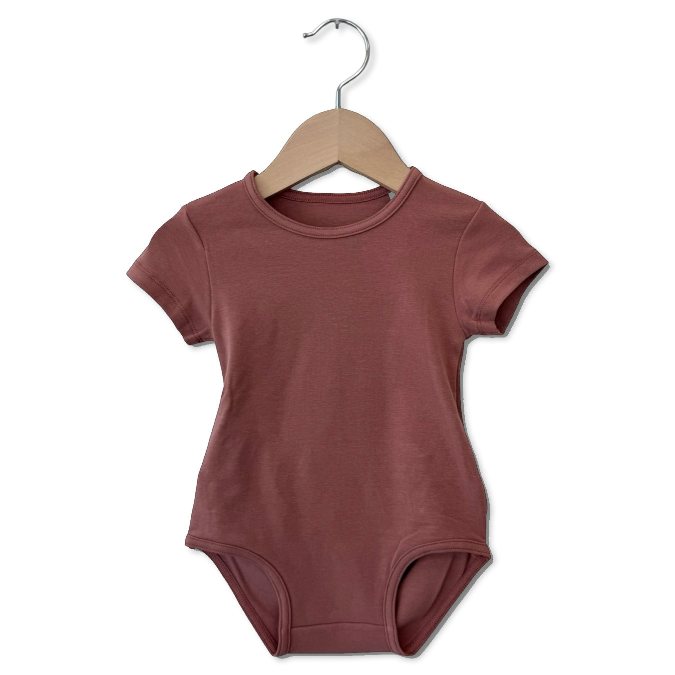 Red Rock Snuggle Bug Short Sleeve Bodysuit Luxe Edition | Cotton Bamboo Blend