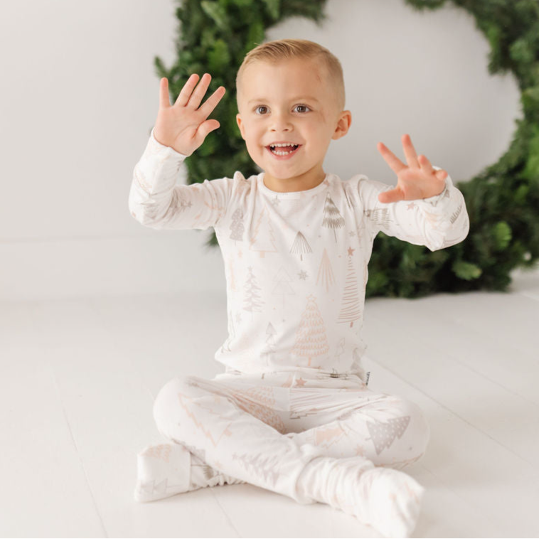 Snow Kissed Pines All Wrapped Up Two-Piece Set