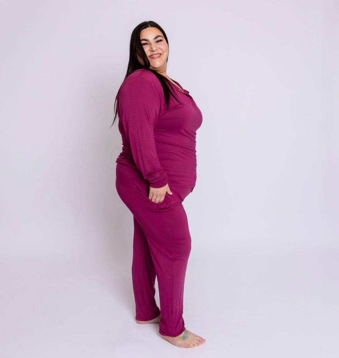 Dragon Fruit Jogger Two Piece Jammie Set