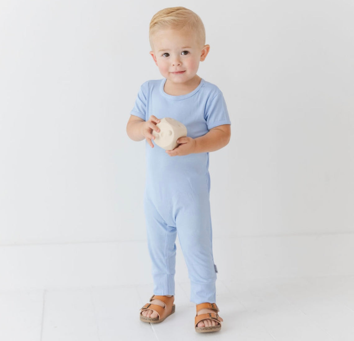 Not A Cloud In The Sky Short Long Romper