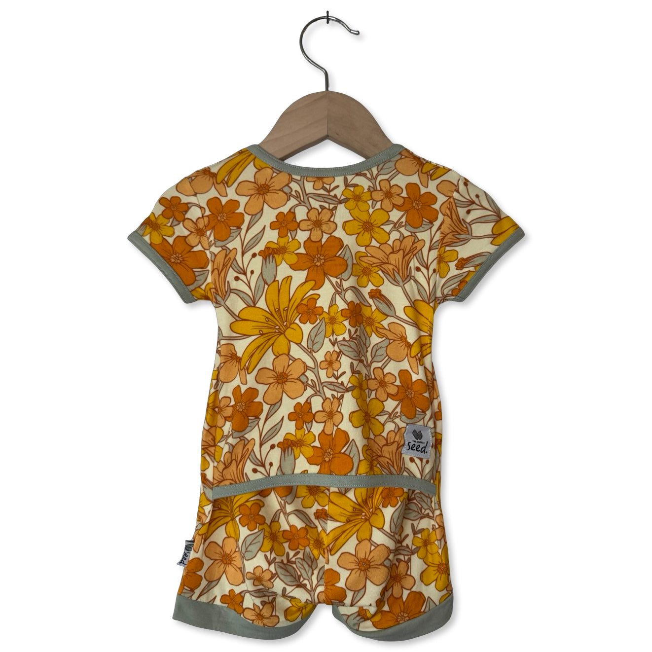 Fallin' for Blooms Shorty Romper