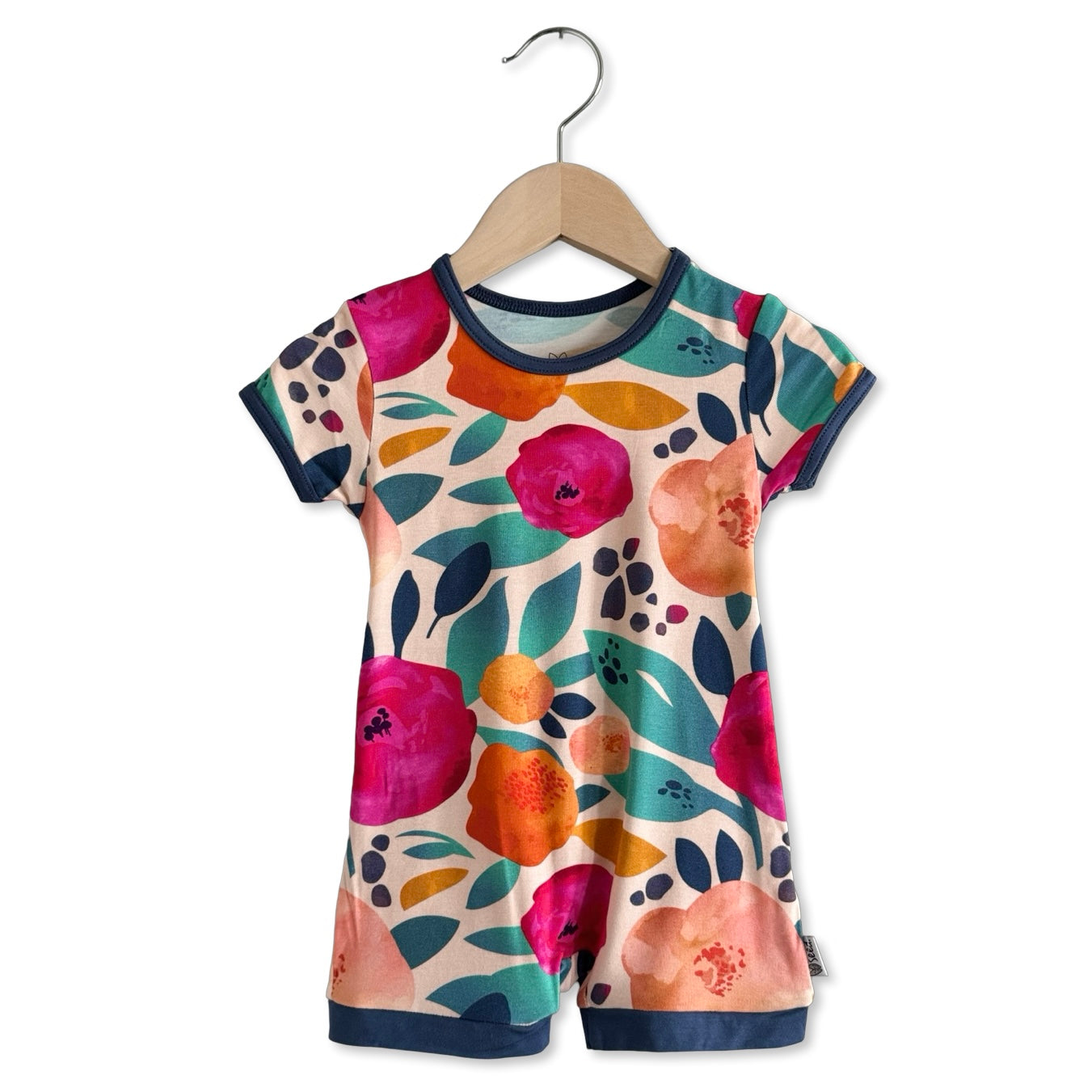 In Full Bloom Shorty Romper