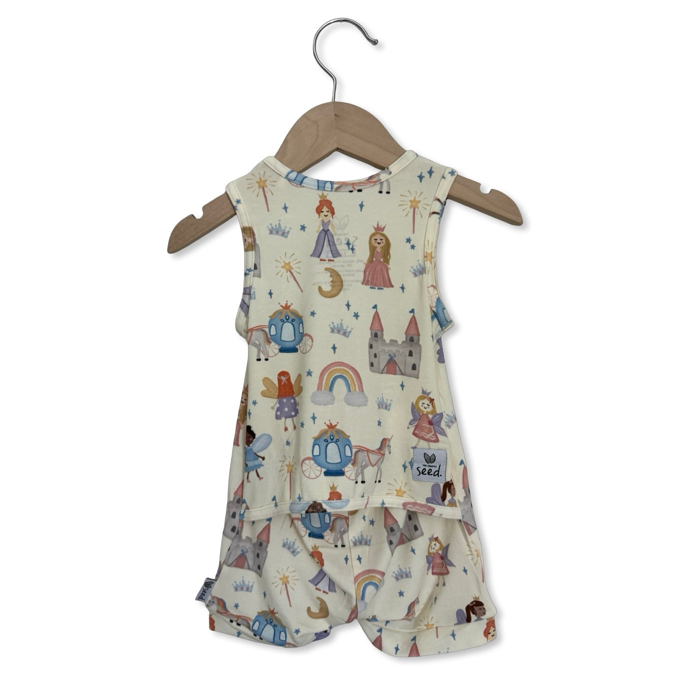 Fairy Princess Sleeveless Shorty Romper