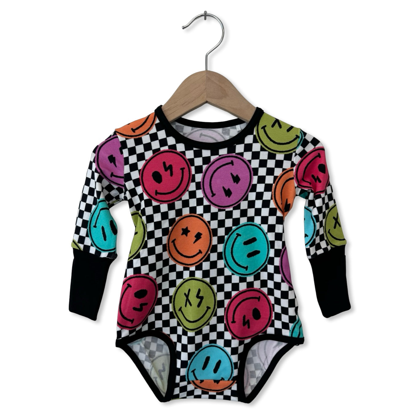Check Your Mood Snuggle Bug Long Sleeve Bodysuit
