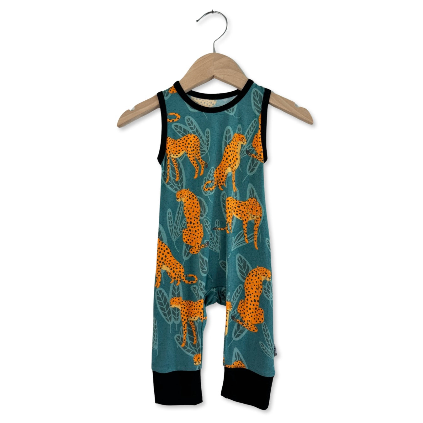 Ch-Ch-Cheetah Sleeveless Romper