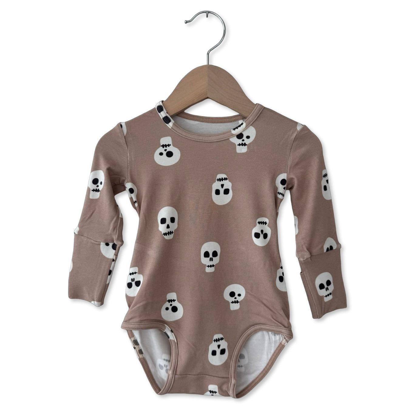 Bone To Be Wild Snuggle Bug Long Sleeve Bodysuit
