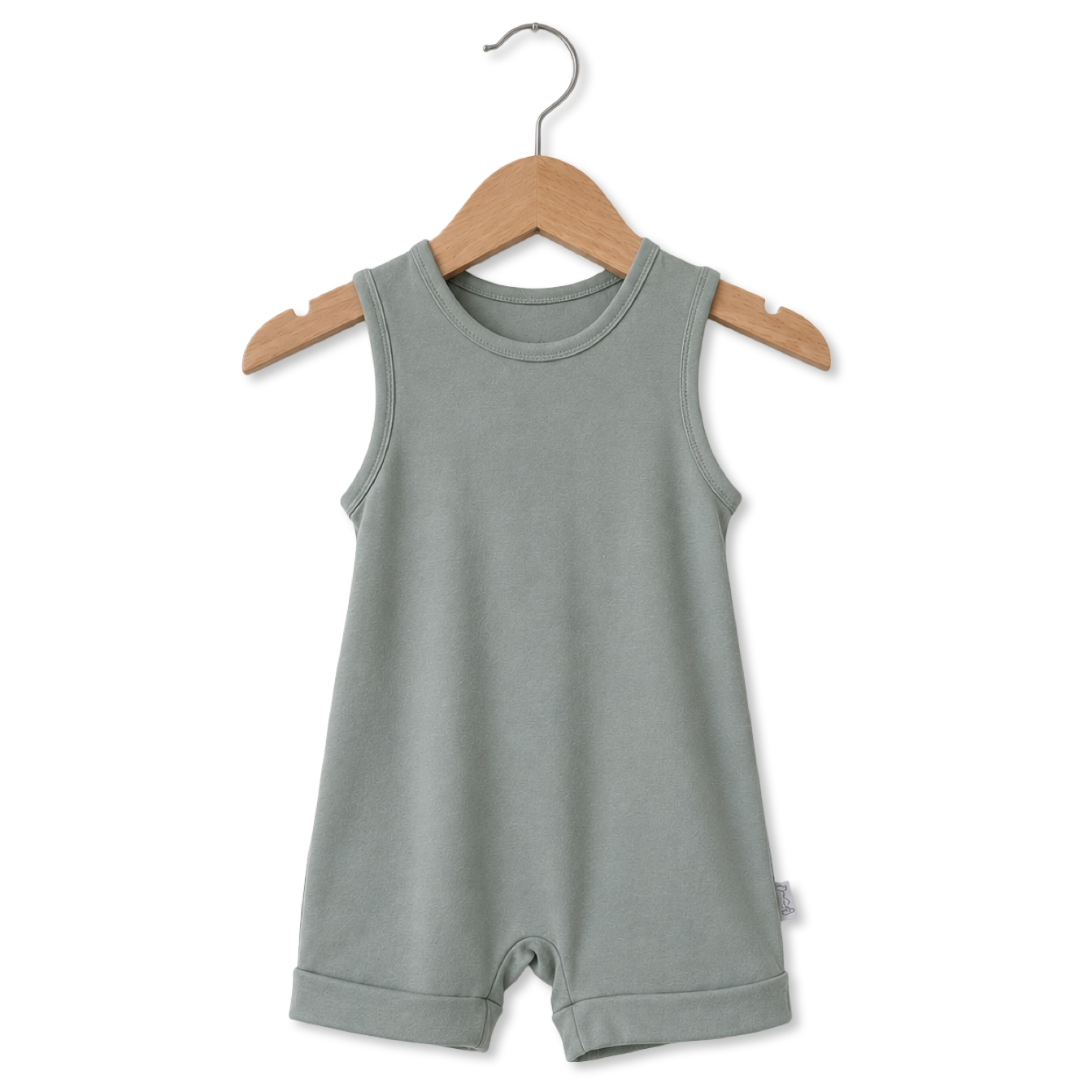 Seagrass Sleeveless Shorty Romper Luxe Edition | Cotton Bamboo Blend