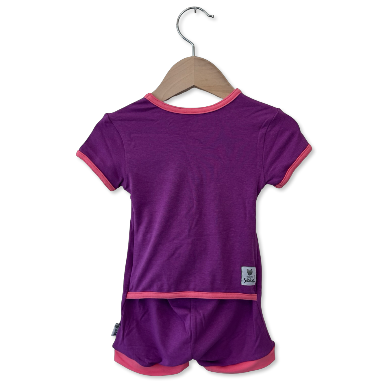 Berry Burst Shorty Romper Luxe Edition | Cotton Bamboo Blend