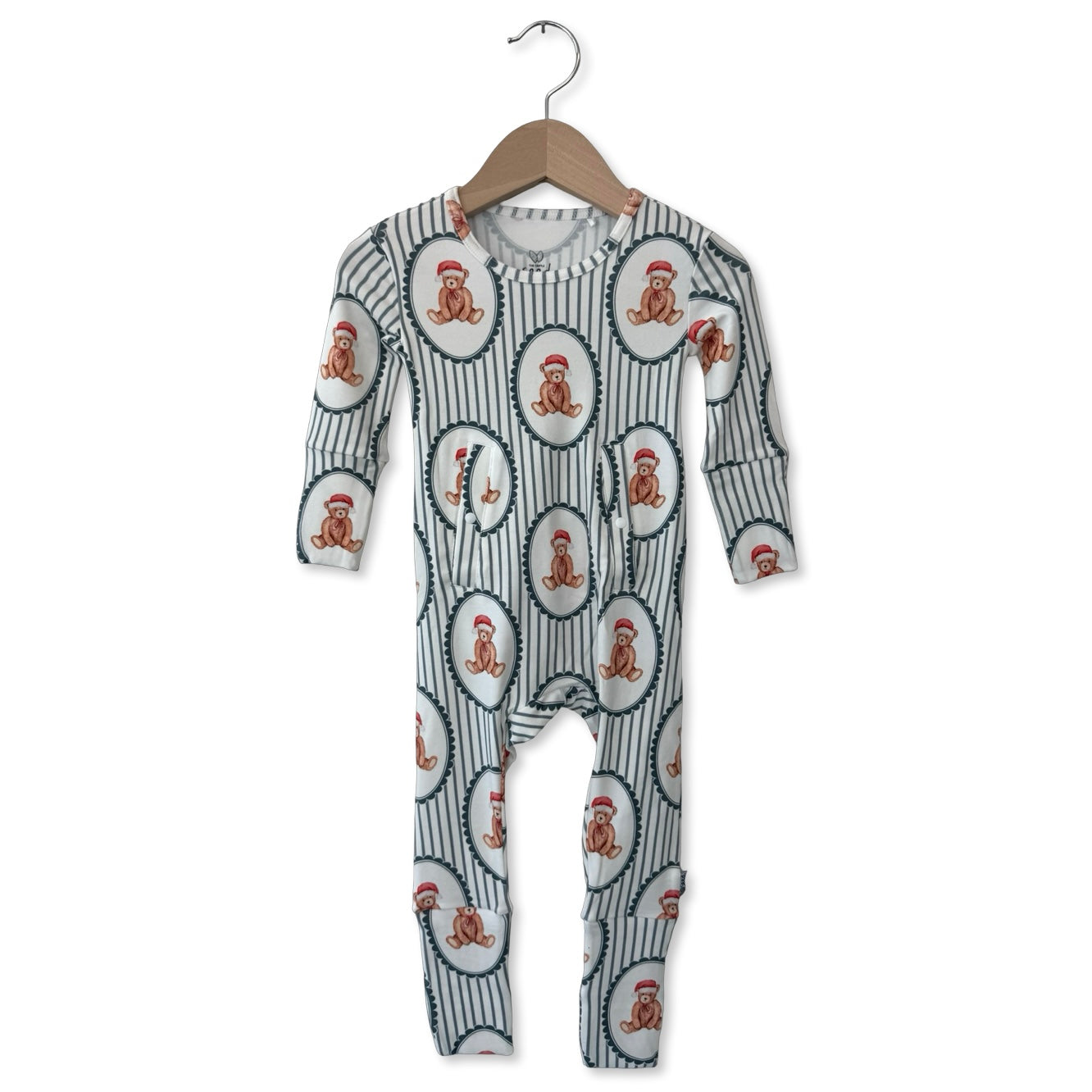 Beary Festive Tube Access Day to Night Romper Luxe Edition | Cotton Bamboo Blend