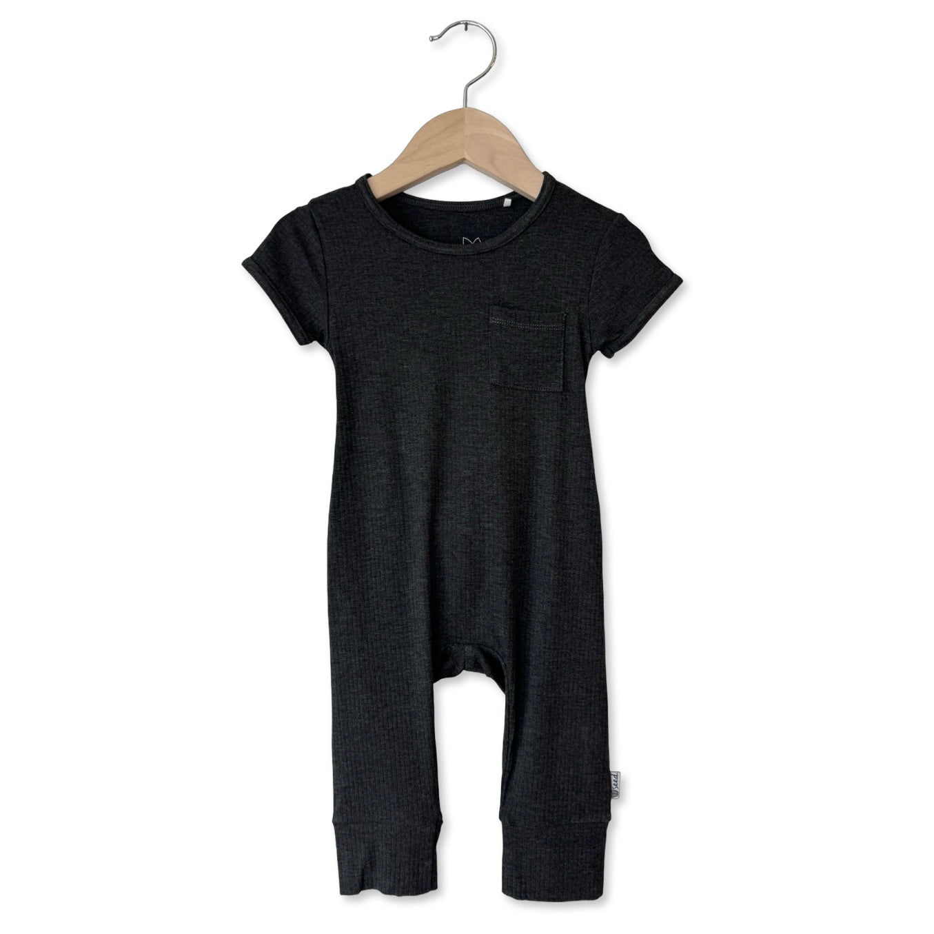 Pepper Ribbed Short Long Romper