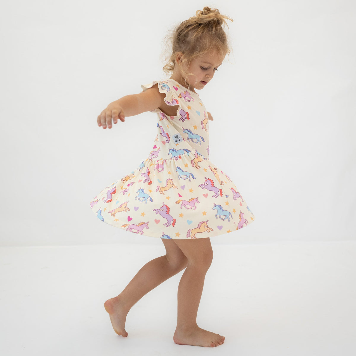 Dream Chaser Kid's Twirl Dress & Shorts Set