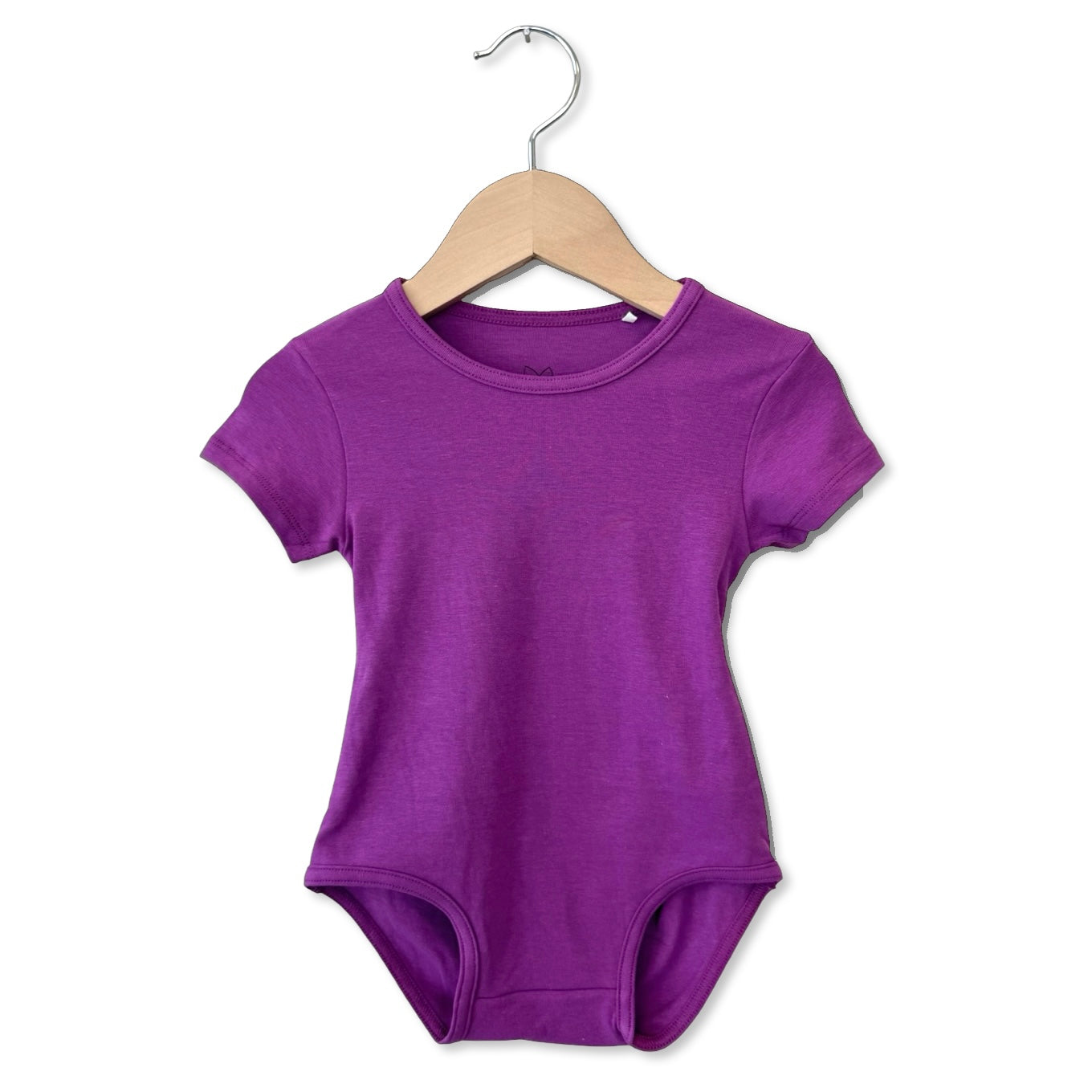 Grape Juice Snuggle Bug Short Sleeve Bodysuit Luxe Edition | Cotton Bamboo Blend