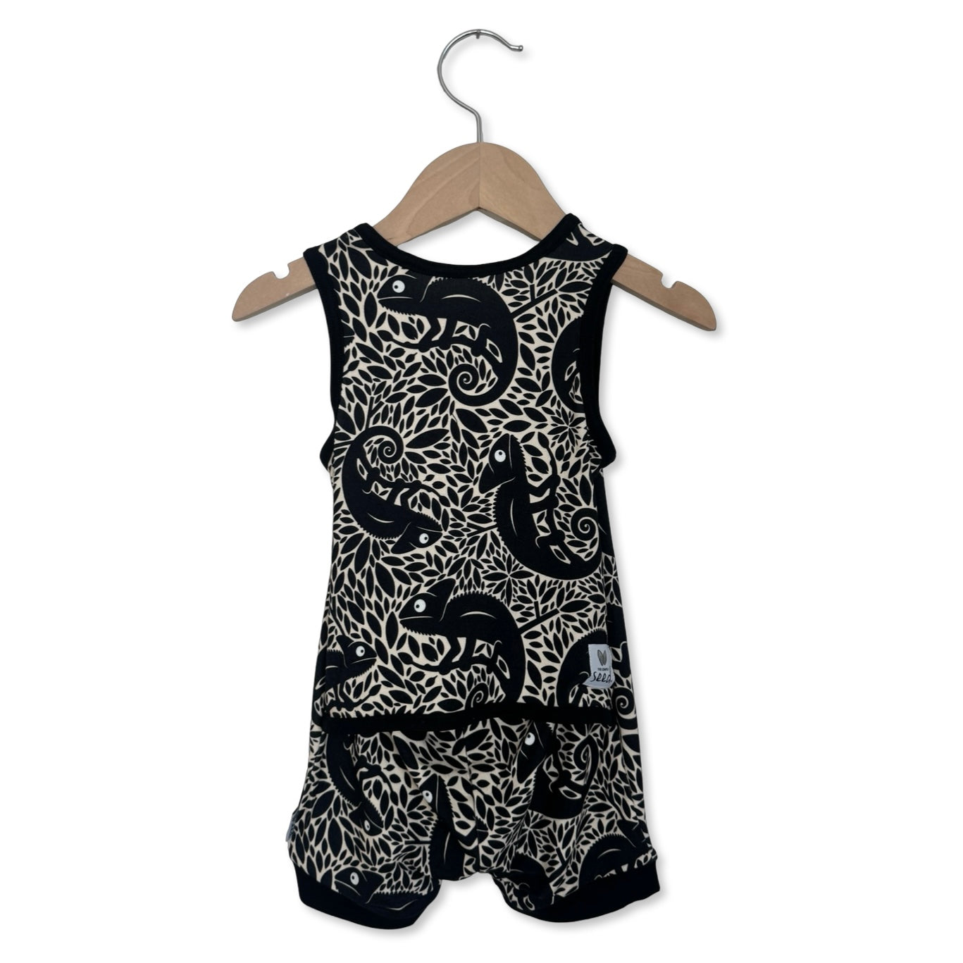 Blending In Sleeveless Shorty Romper