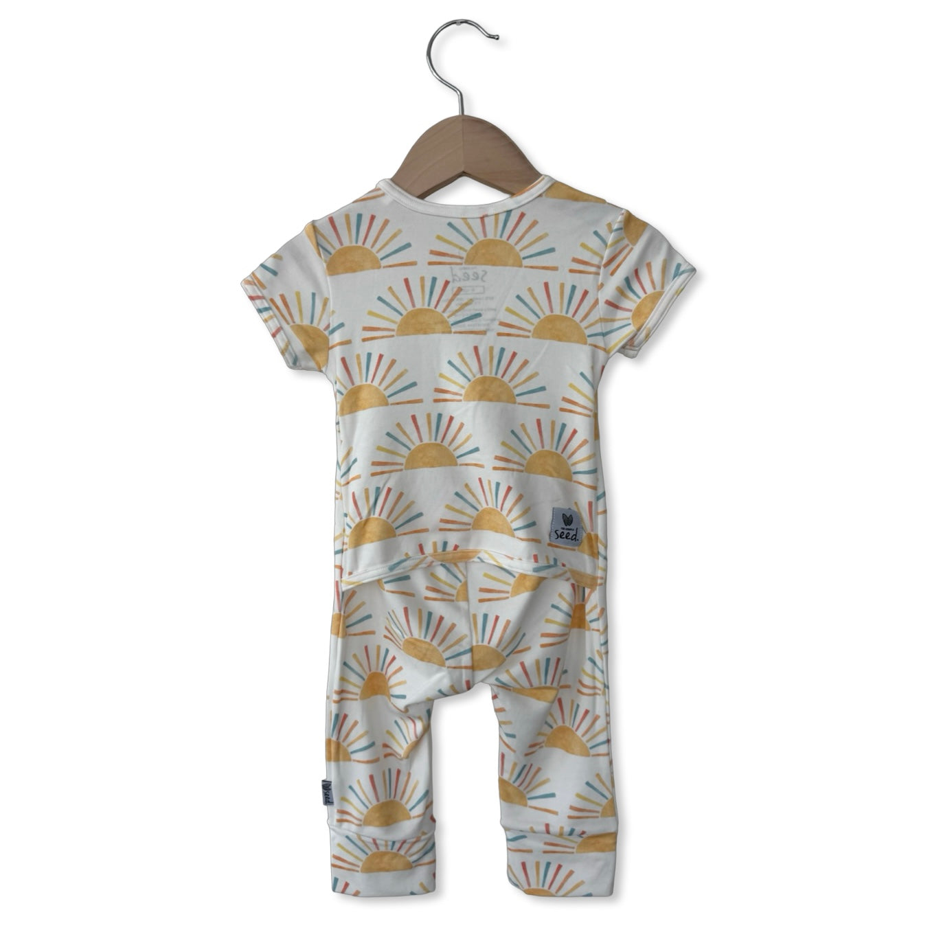 You Are My Sunshine Short Long Romper Luxe Edition | Cotton Bamboo Blend