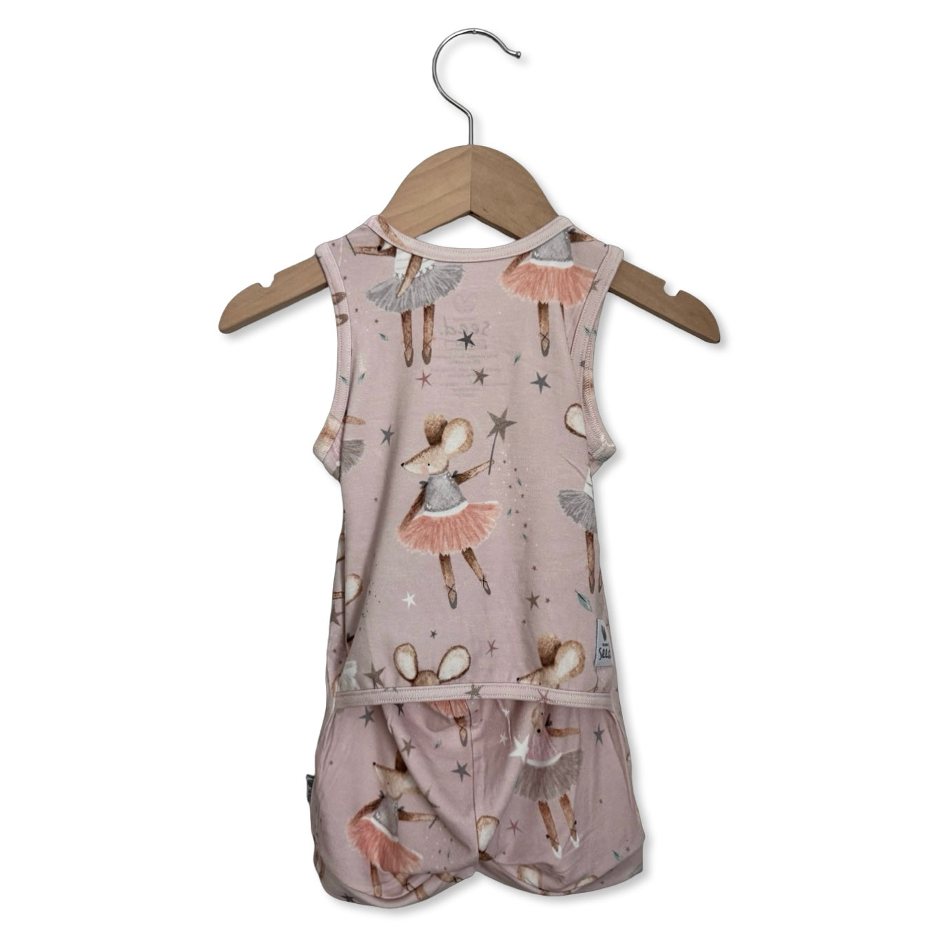 Dainty Dancers Sleeveless Shorty Romper Luxe Edition | Cotton Bamboo Blend