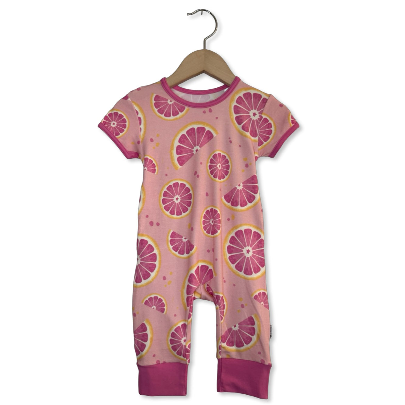 Grapefruit For You Short Long Romper