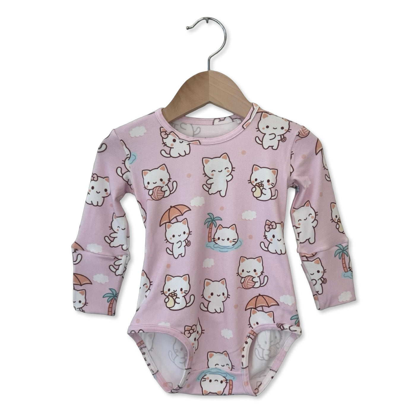 Kitty Daydream Snuggle Bug Long Sleeve Bodysuit