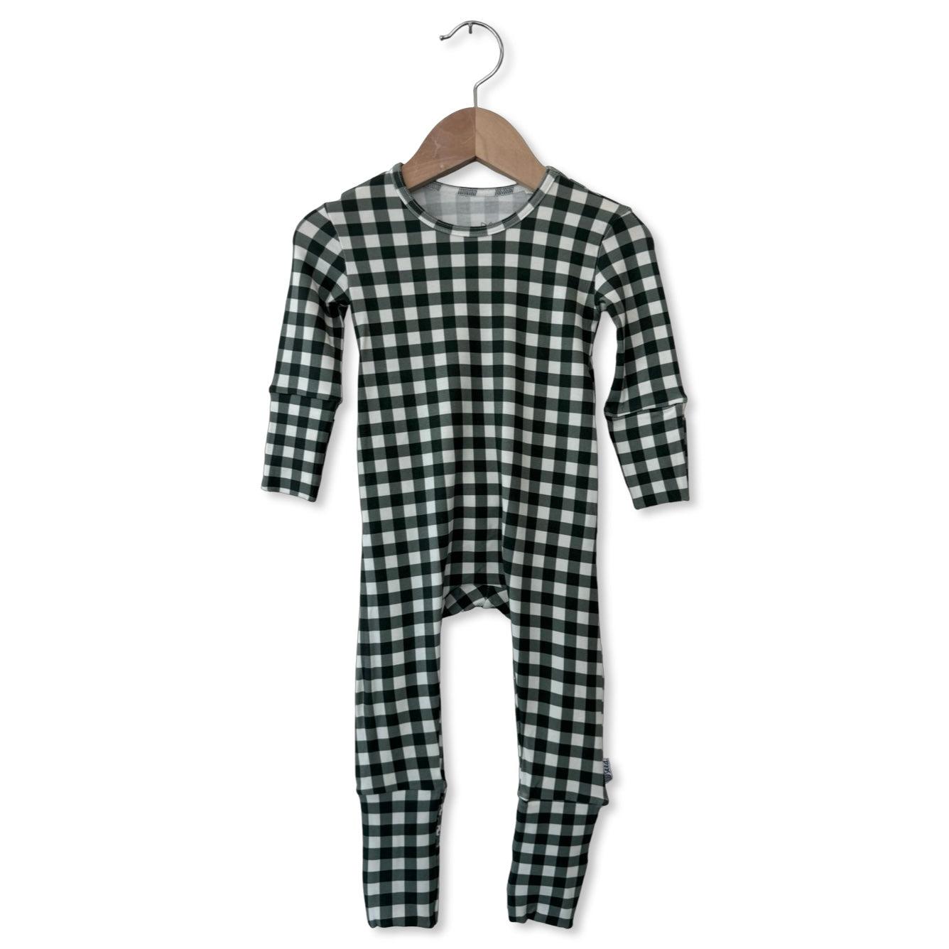 Mistletoe Gingham Day to Night Romper Luxe Edition | Cotton Bamboo Blend