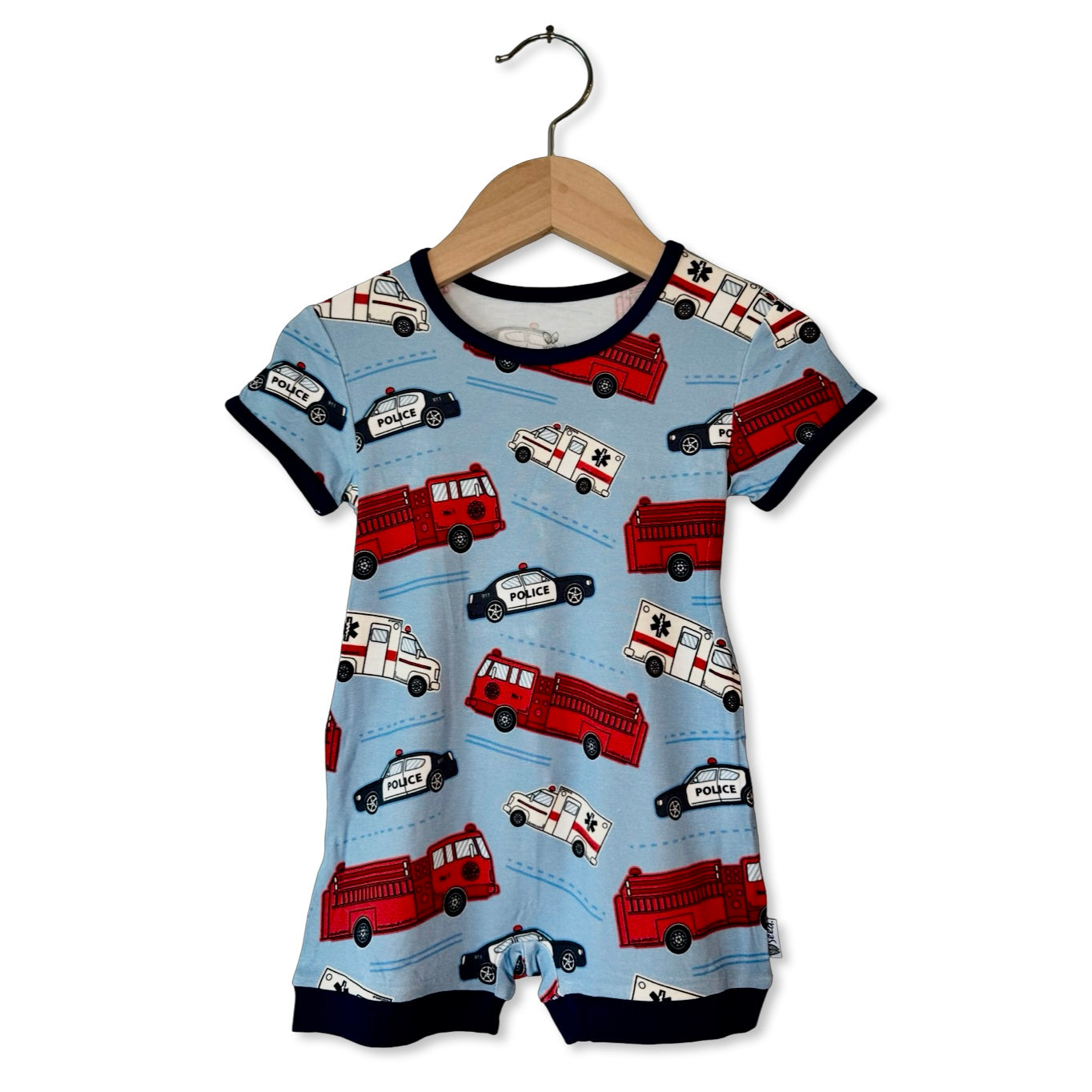 Help Is On The Way Shorty Romper