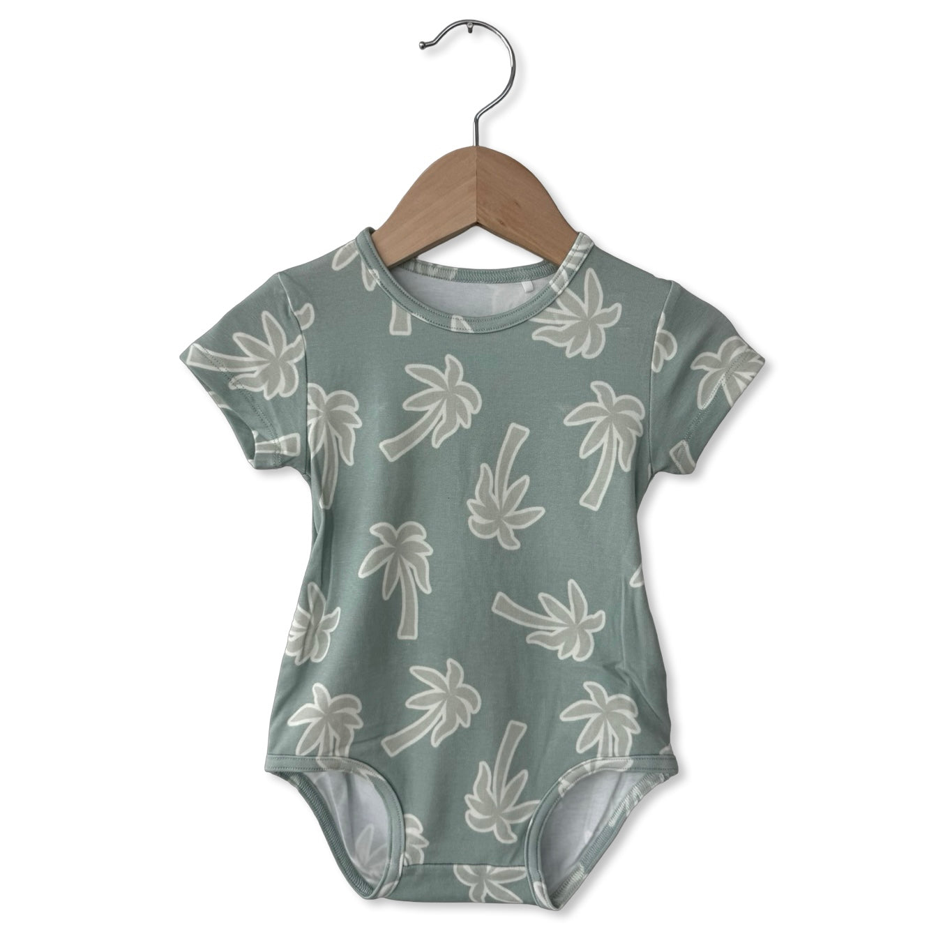 Keep Calm and Palm On Short Sleeve Snuggle Bug Bodysuit