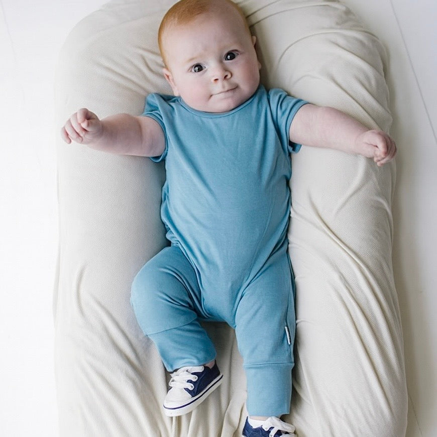 Blue Jay Short Long Romper