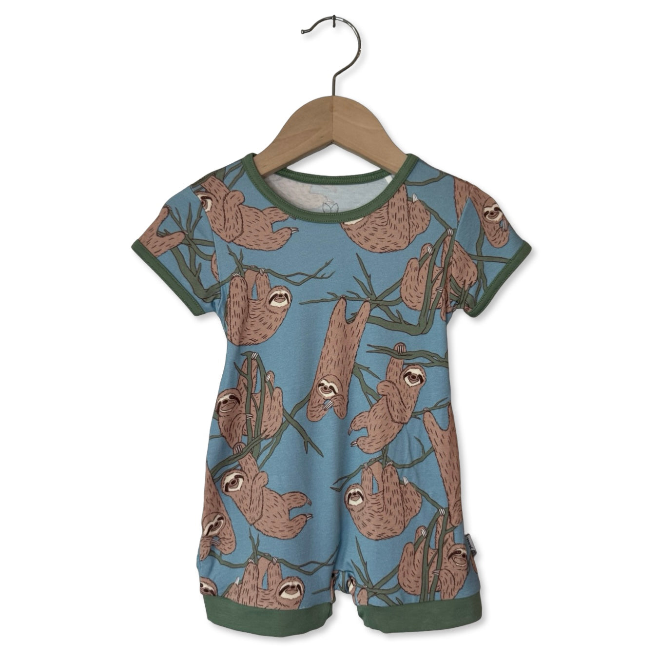 Don't Hurry, Be Happy Shorty Romper