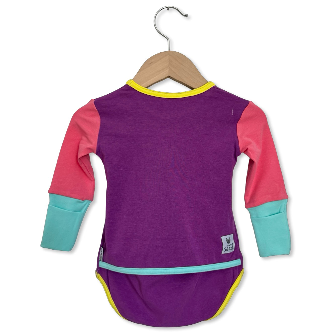 Live It Up Snuggle Bug Long Sleeve Bodysuit Luxe Edition | Cotton Bamboo Blend